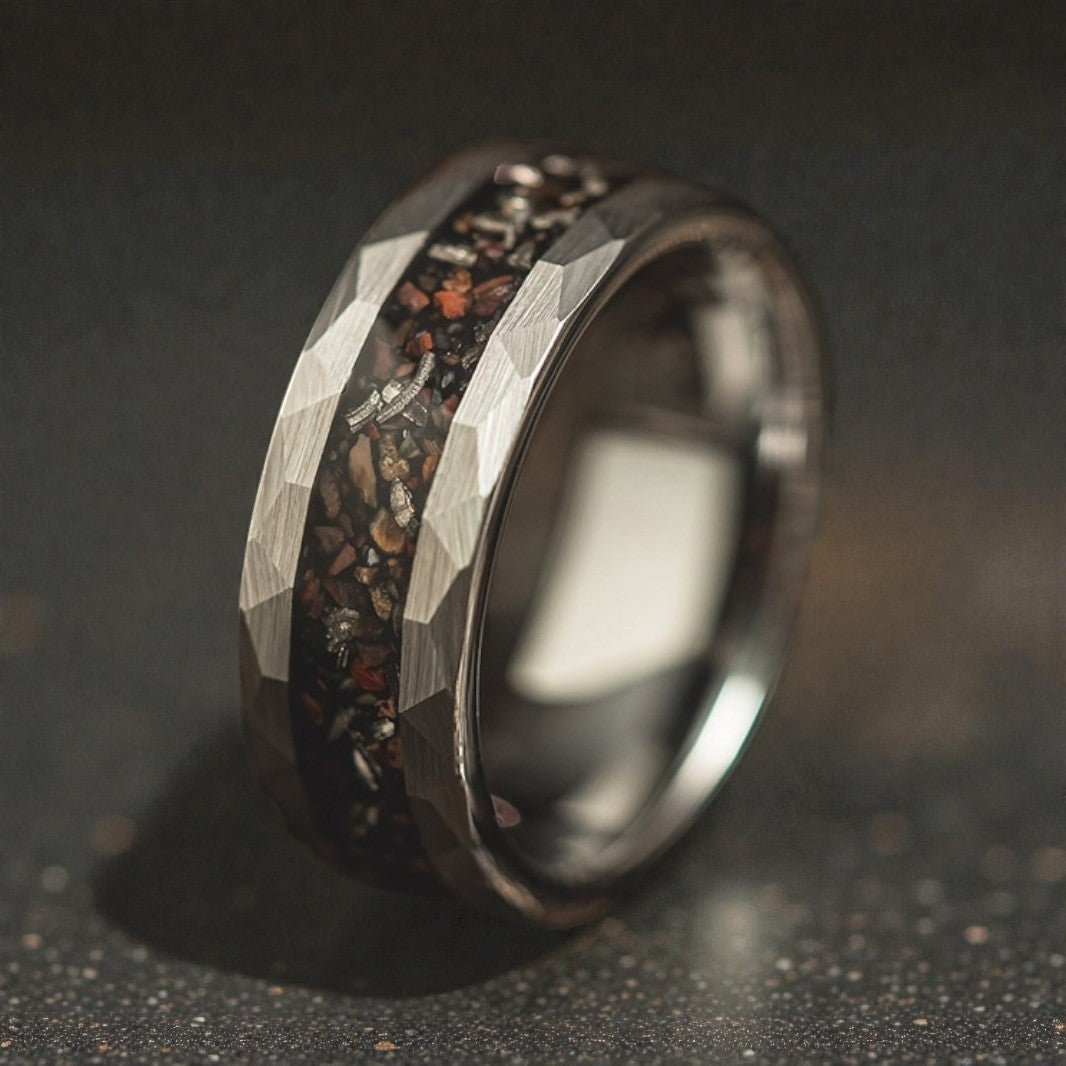 Anel em Aço de Tungsténio