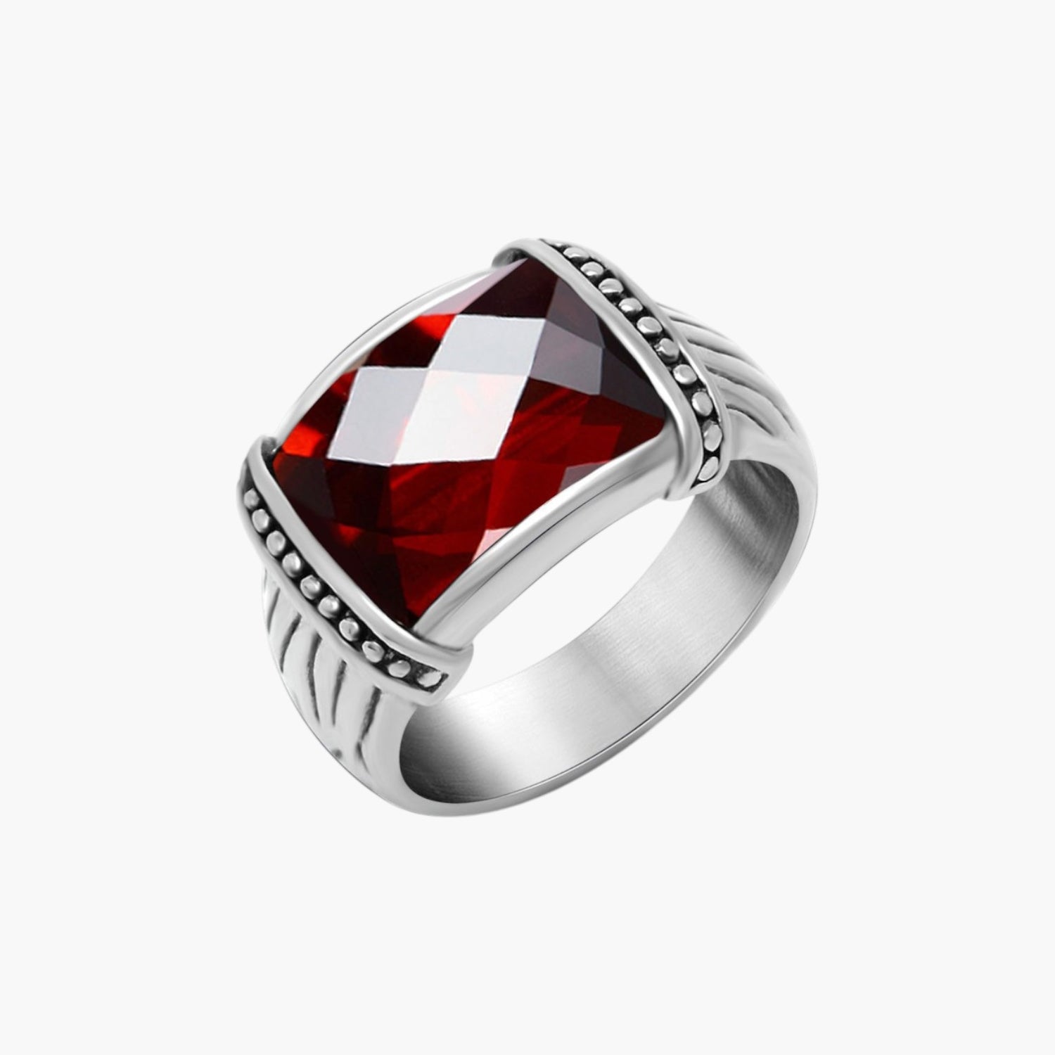 Anel em Aço Titânio