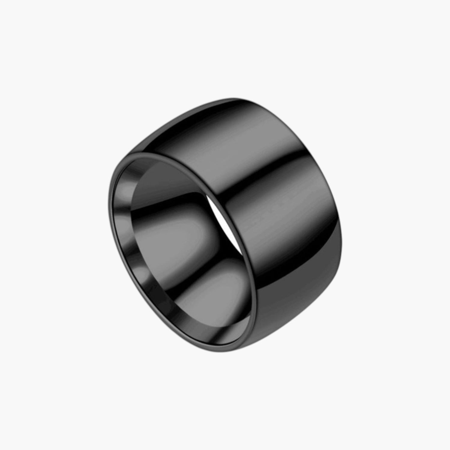 Anel Liso em Aço Titânio