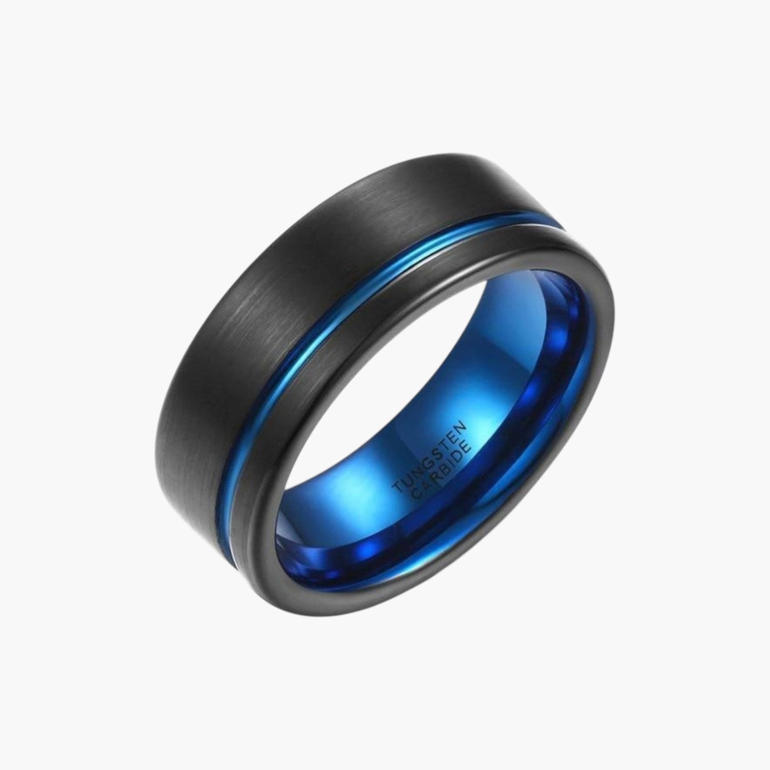 Anel Clássico em Aço de Tungsténio