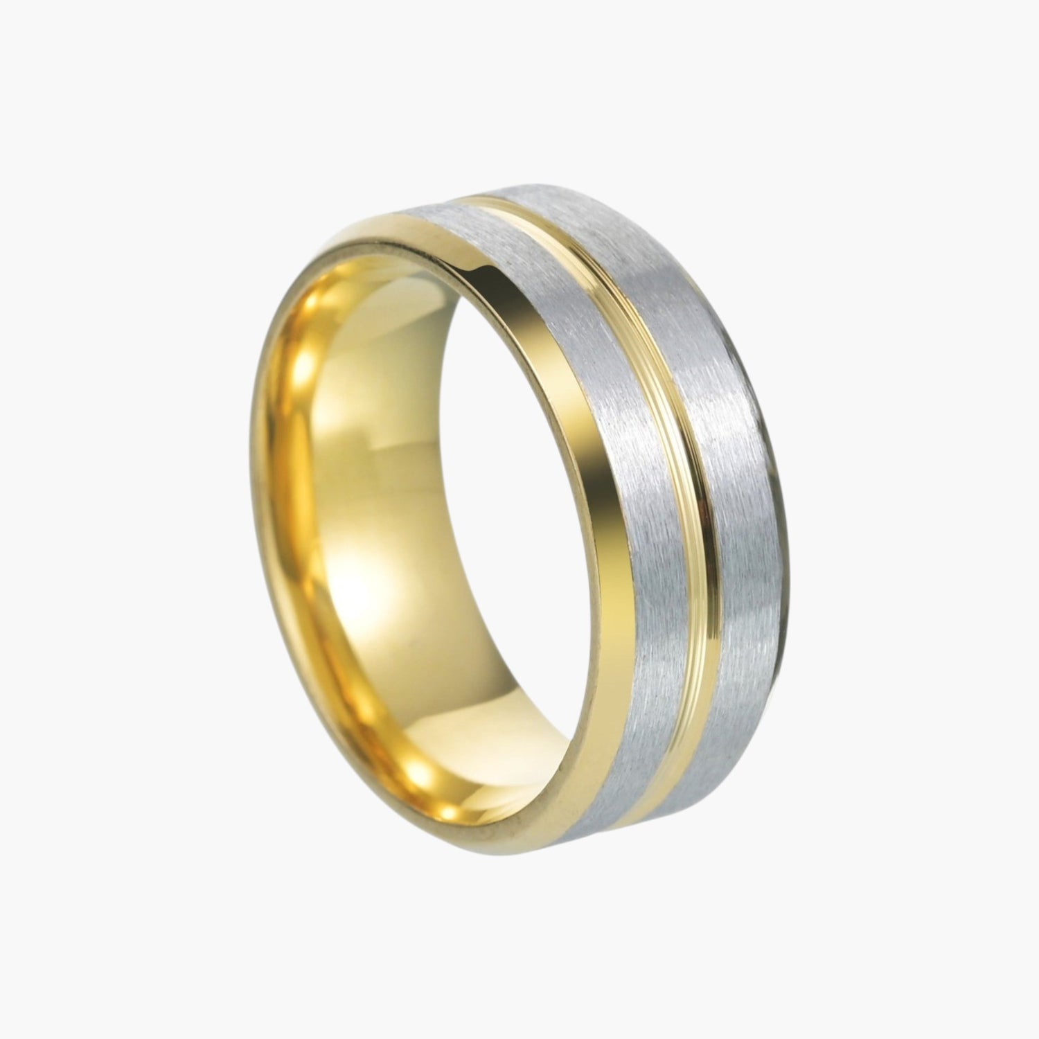 Anel em Aço Titânio