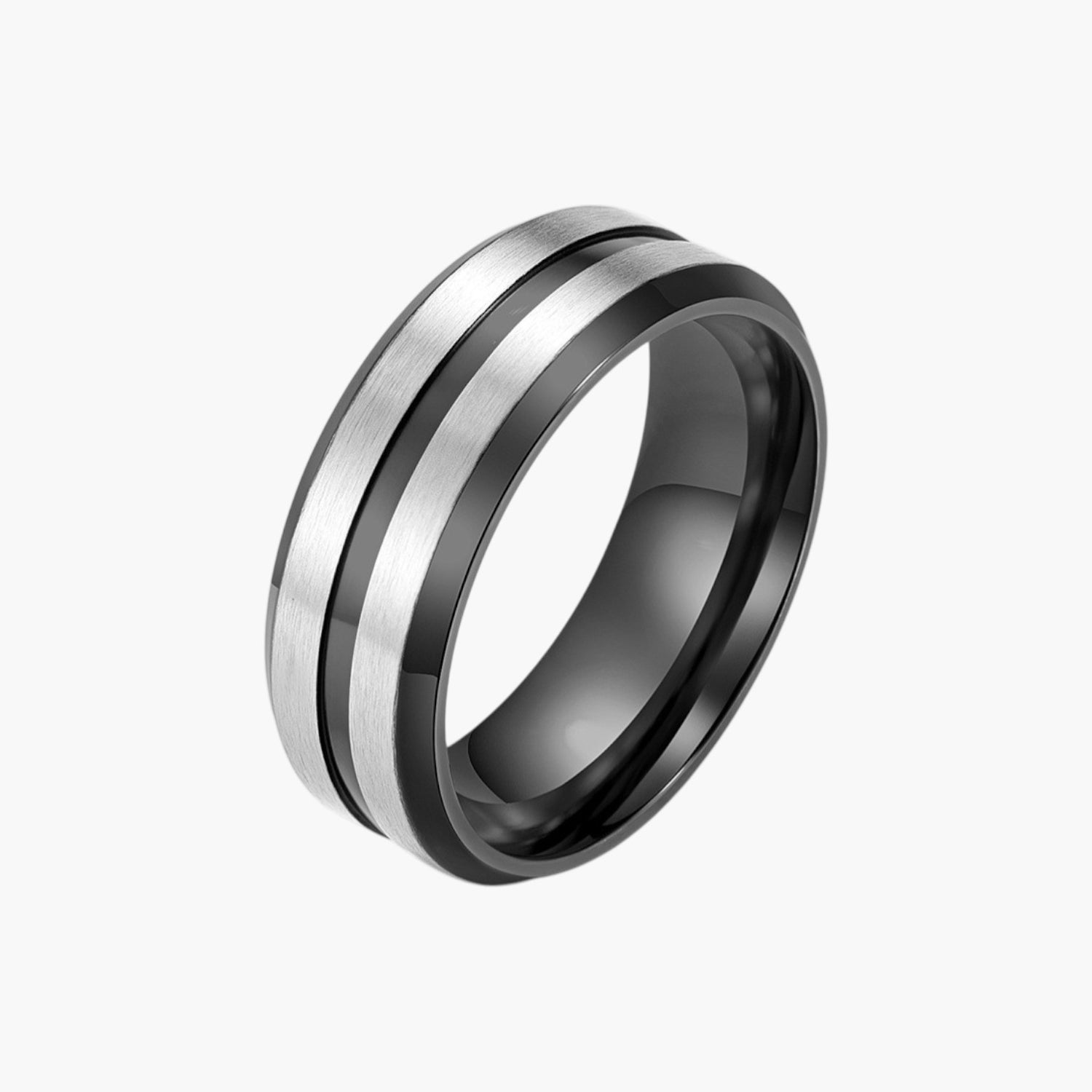 Anel em Aço Titânio