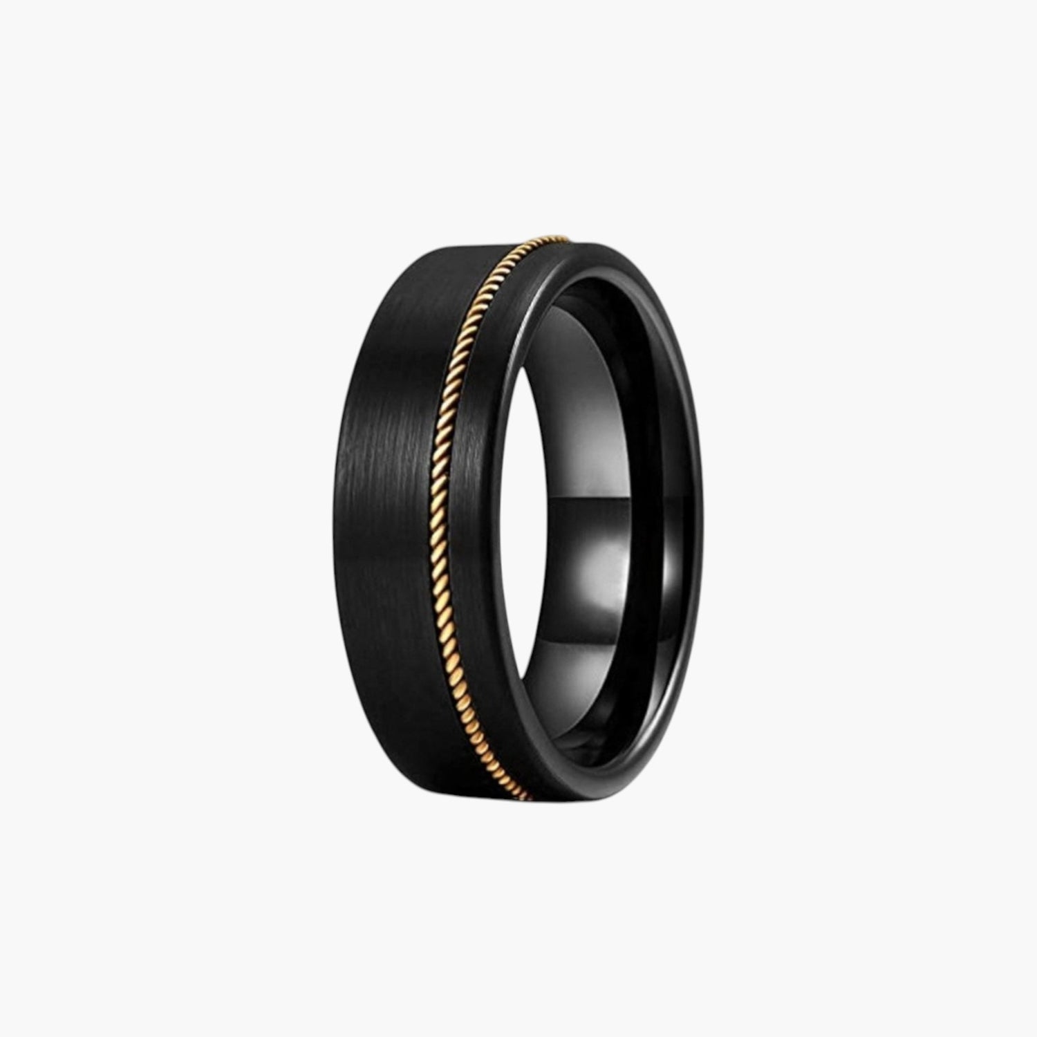 Anel em Aço de Tungsténio