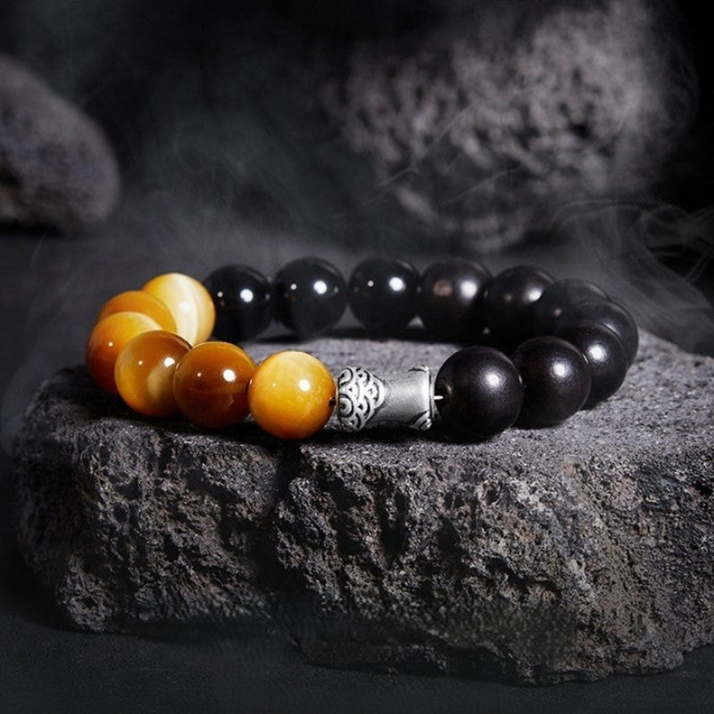 Pulseira Obsidiana Retro