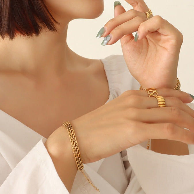 Pulseira em Aço Inoxidável