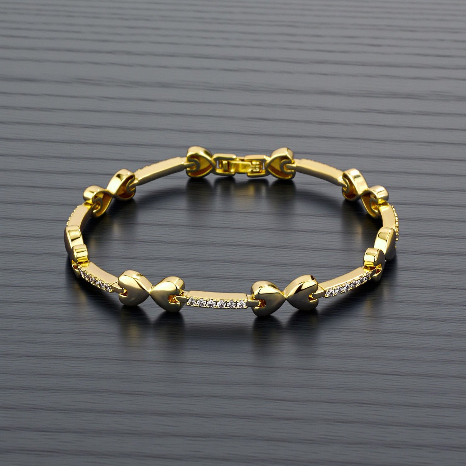 Pulseira Elegance com Zircónias