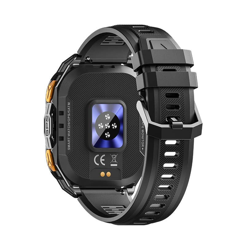 Smartwatch X5 com GPS e Ecrã AMOLED - Resistência, Precisão e Estilo