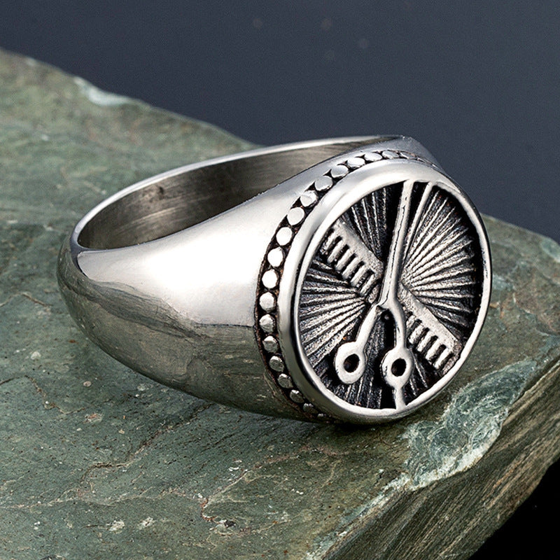 Anel em Aço Inoxidável 316L