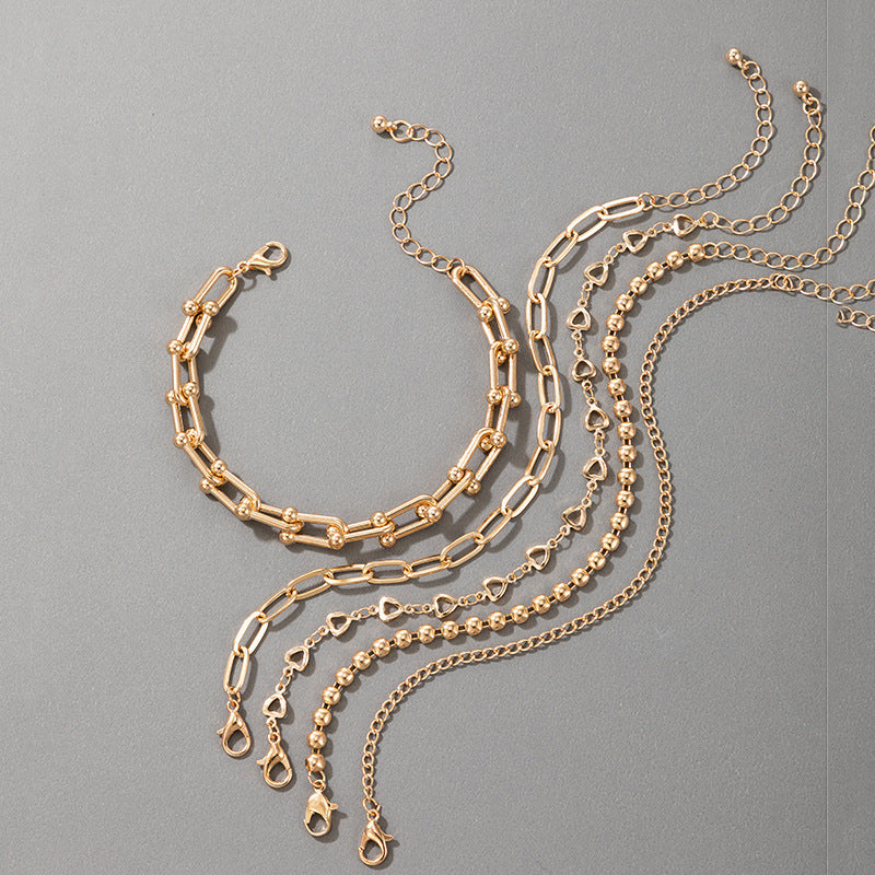 Conjunto de 5 Pulseiras