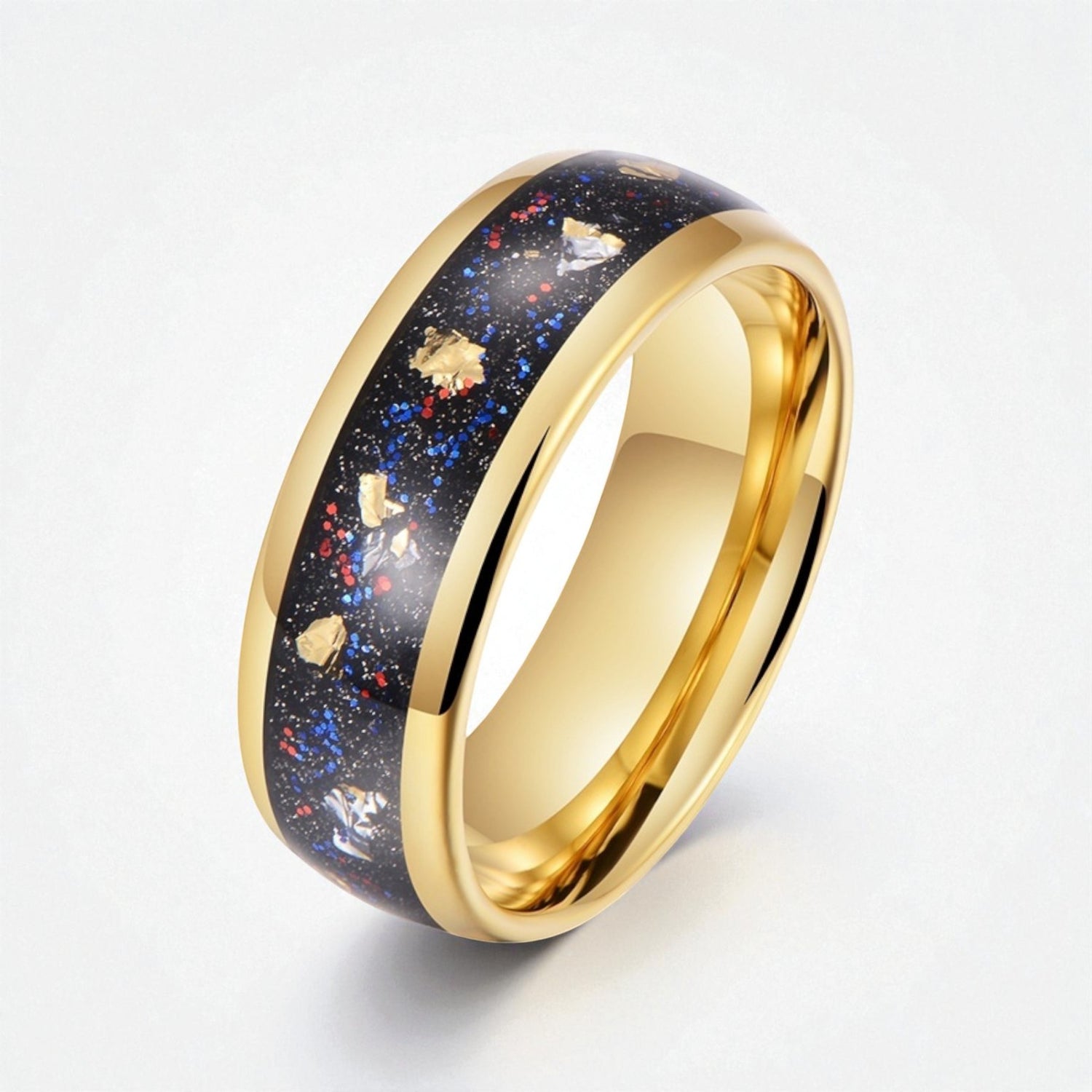 Anel em Aço de Tungsténio