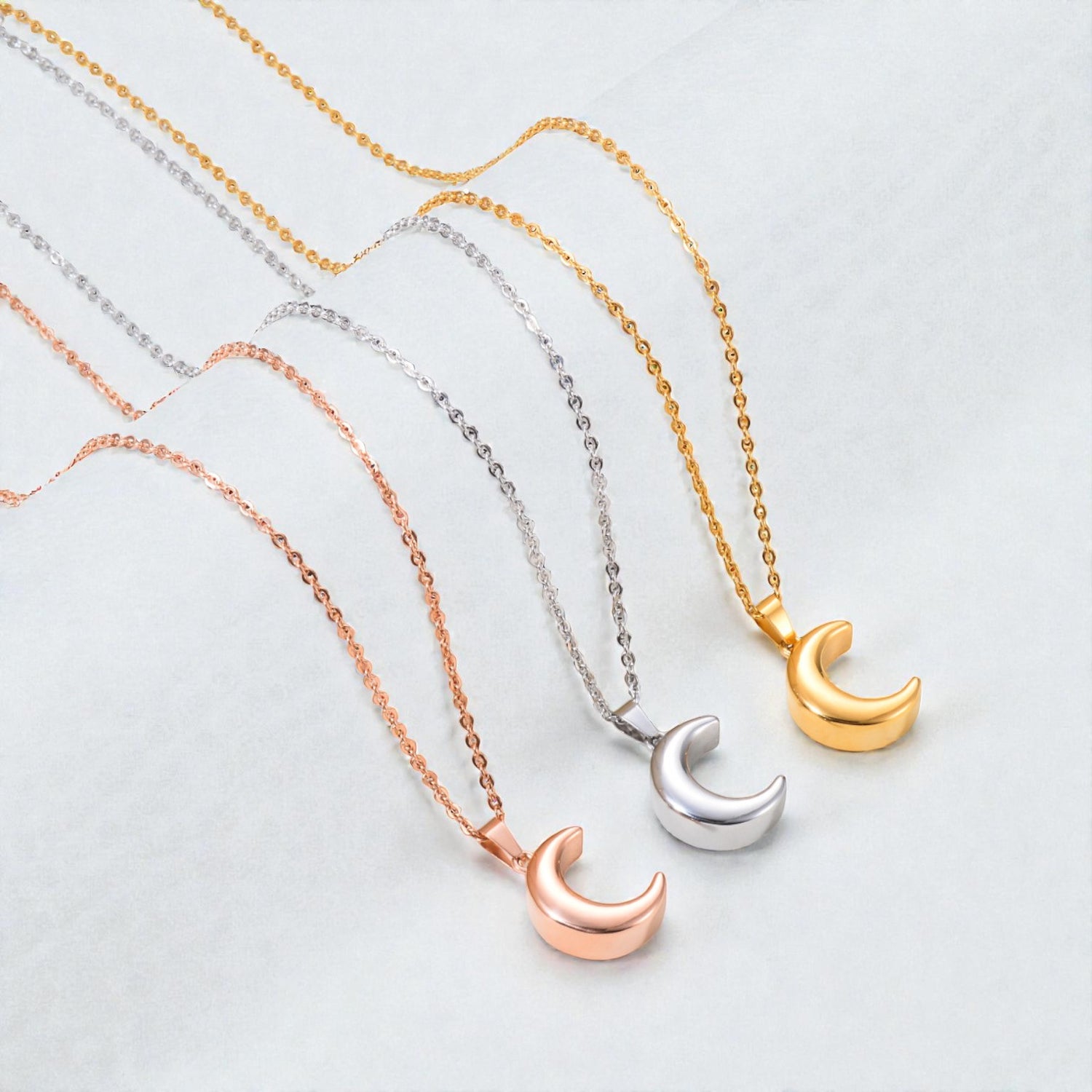 Colar Moon em Aço Inoxidável