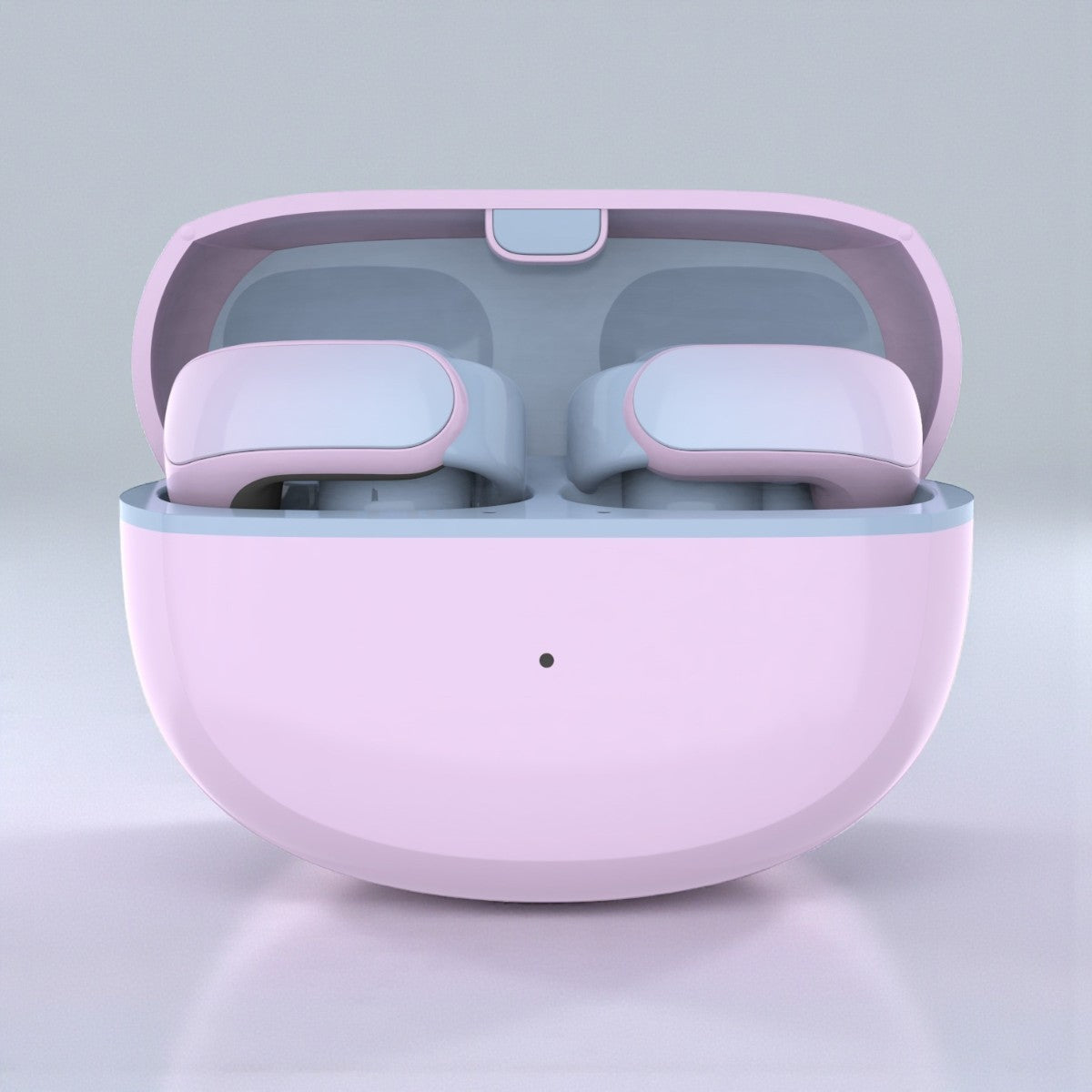 Auriculares Bluetooth Open-Ear com Clip V12 – Design Aberto, Som Panorâmico e Conforto Total