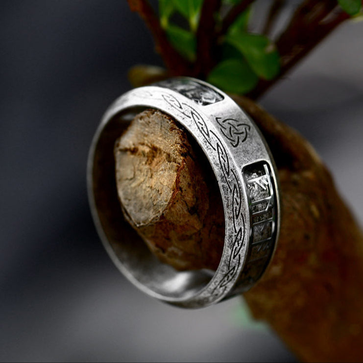 Anel em Aço Titânio