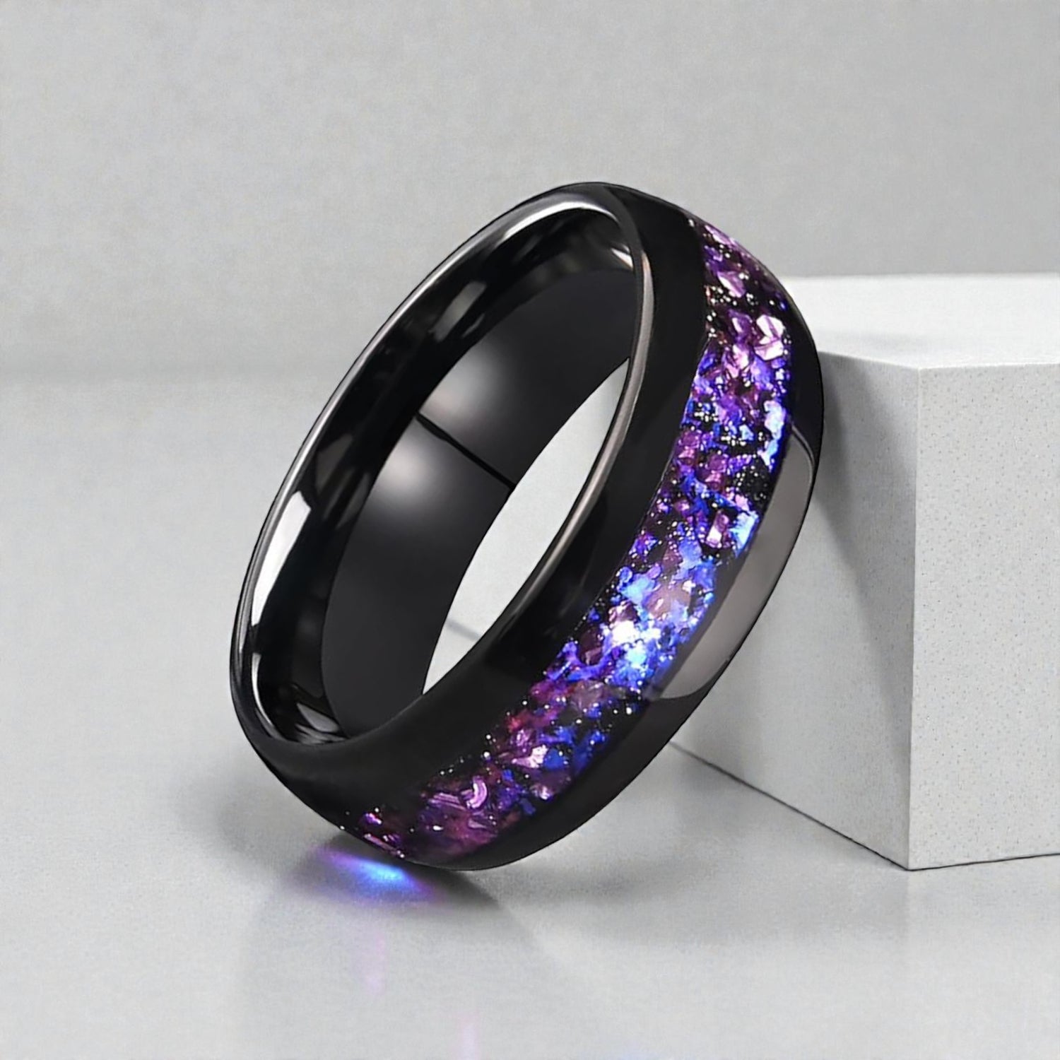 Anel em Aço de Tungsténio