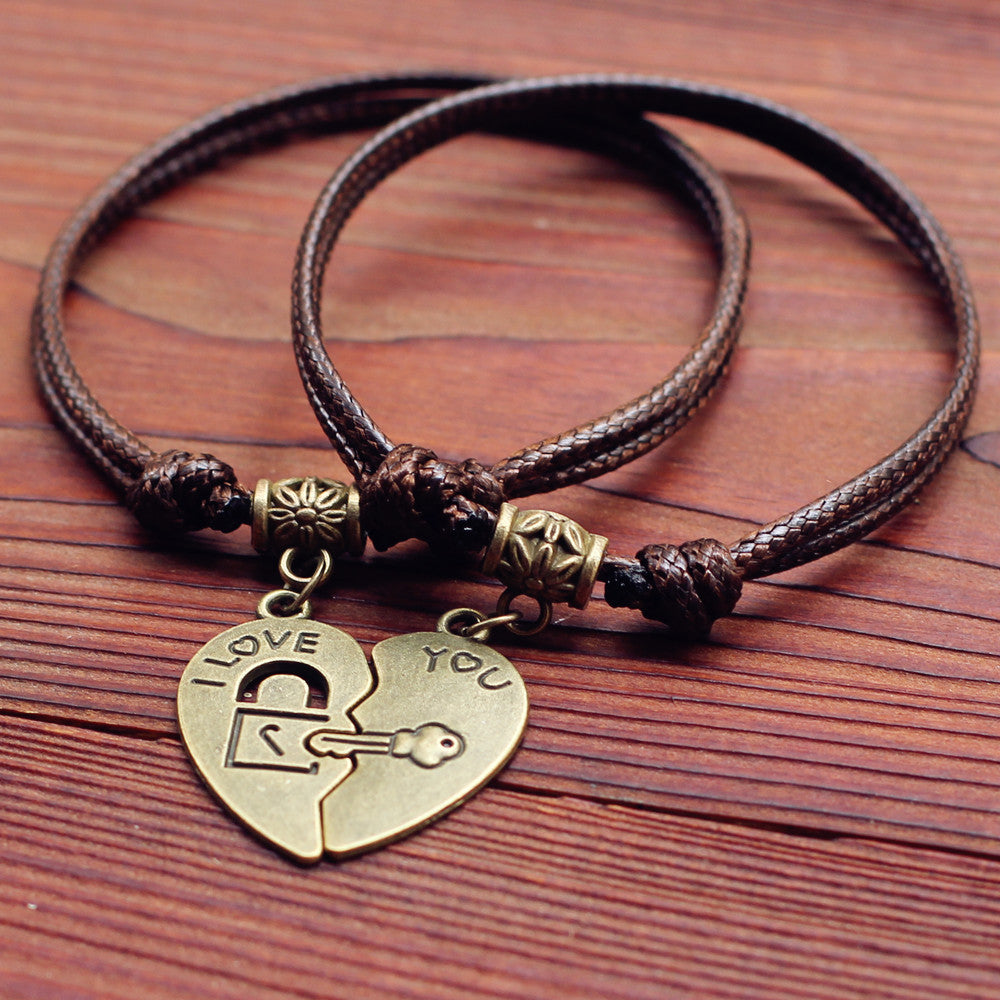 Conjunto de 2 Pulseiras Heart