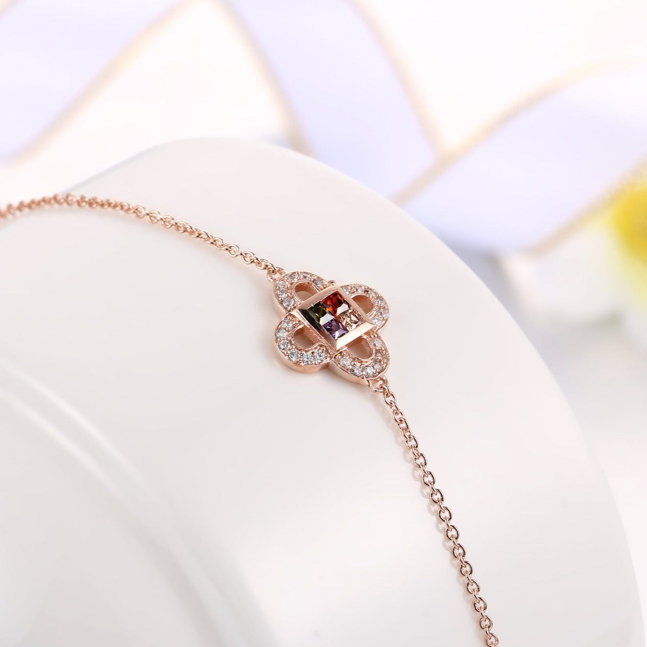 Pulseira Trevo de Quatro Folhas