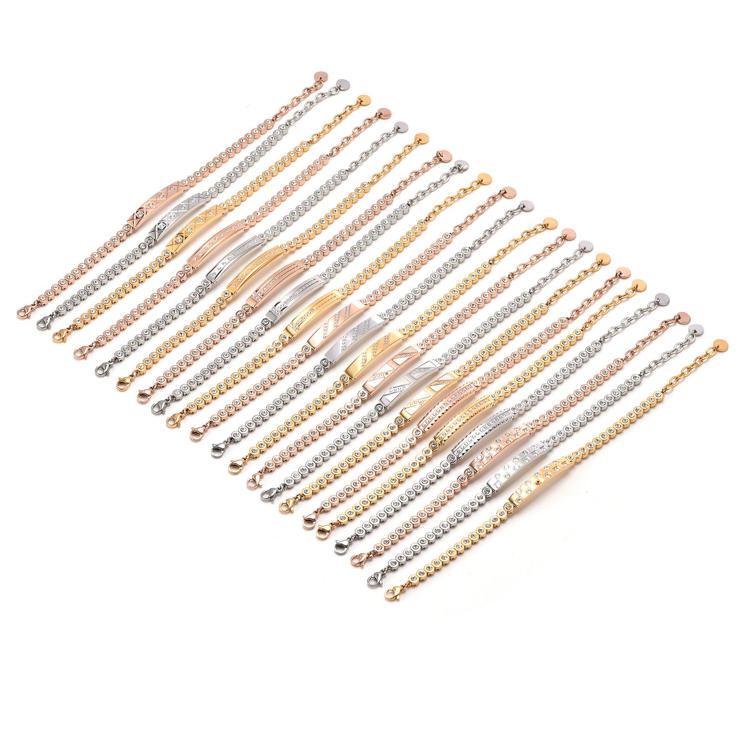 Pulseira em Aço Inoxidável