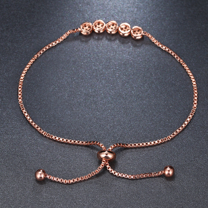 Pulseira com Zircônia Cúbica