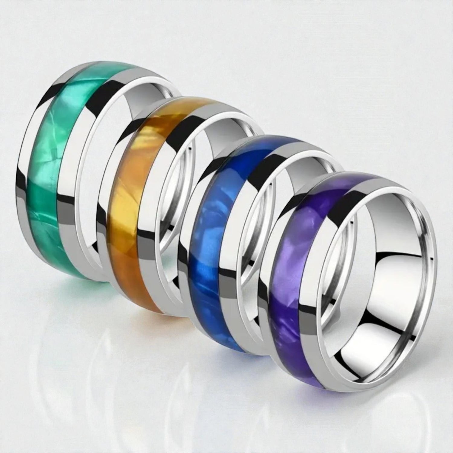 Anel em Aço Inoxidável