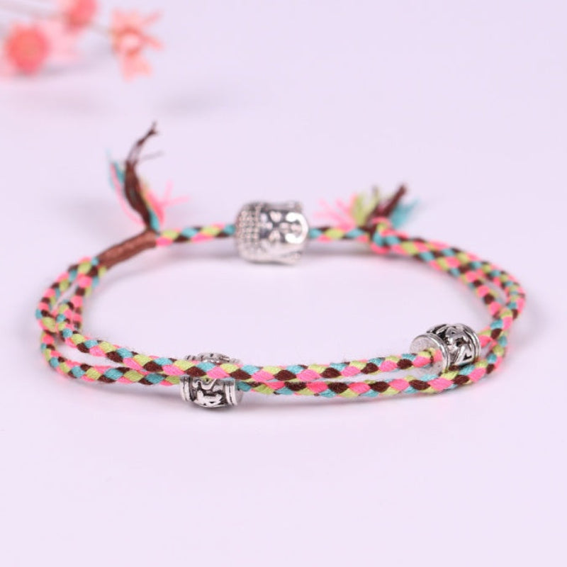 Pulseira e Tornozeleira Amuleto Tibetana