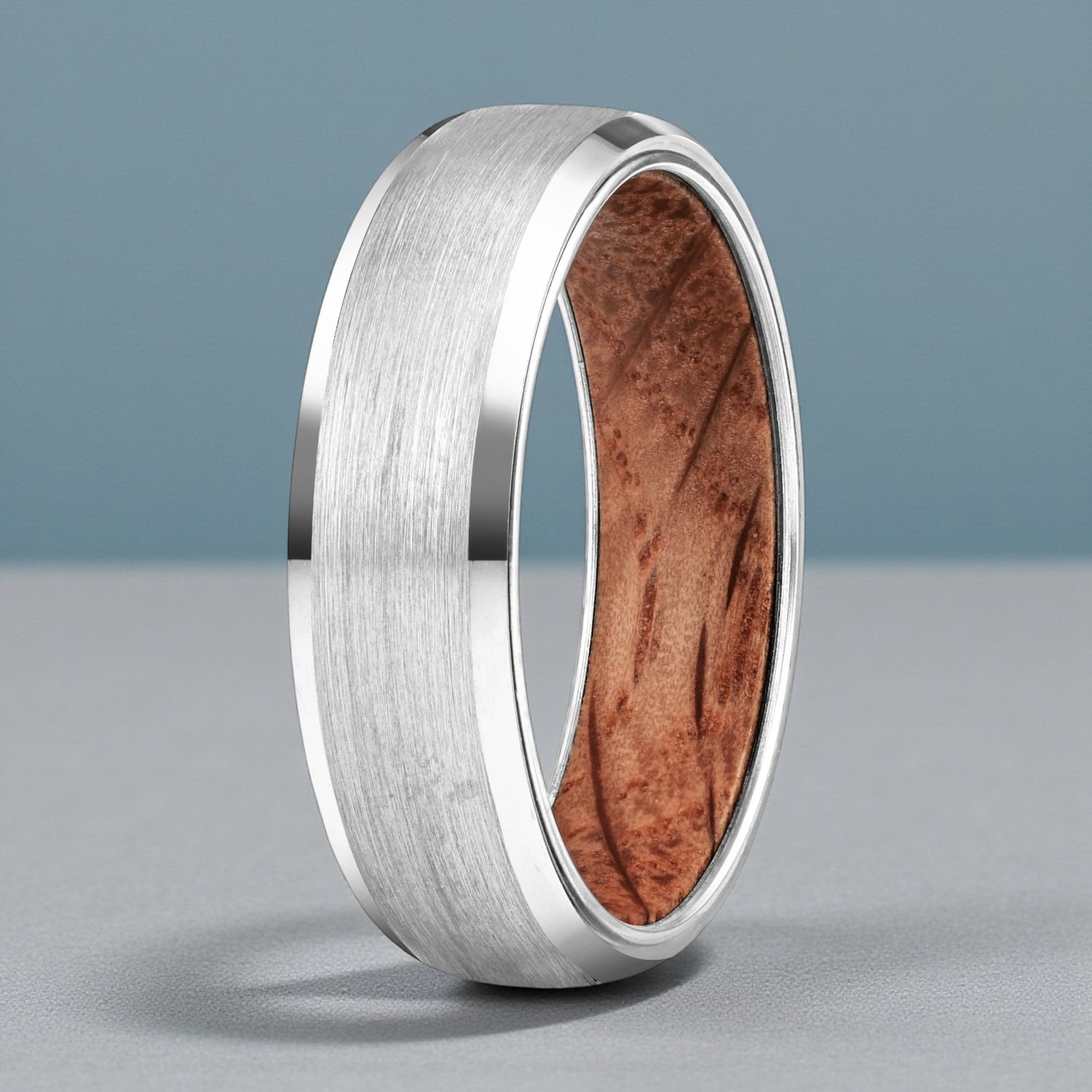 Anel em Aço de Tungsténio