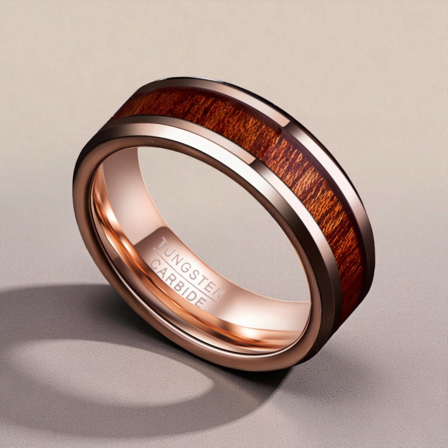 Anel em Aço de Tungsténio