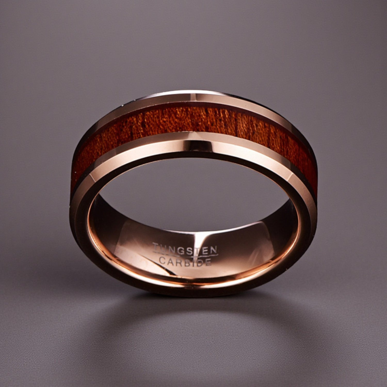 Anel em Aço de Tungsténio