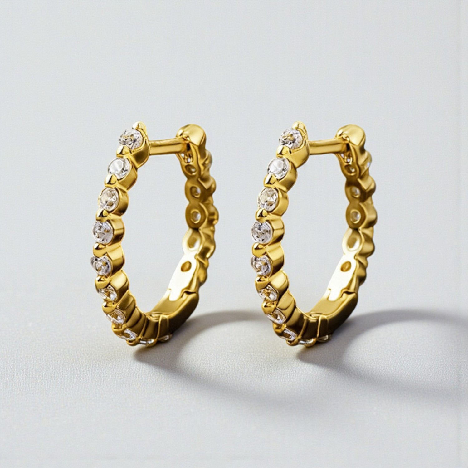 Brincos Classic com Zircónias