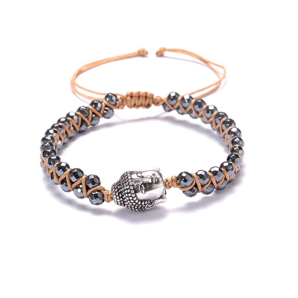 Pulseira Budista em Pedra Natural