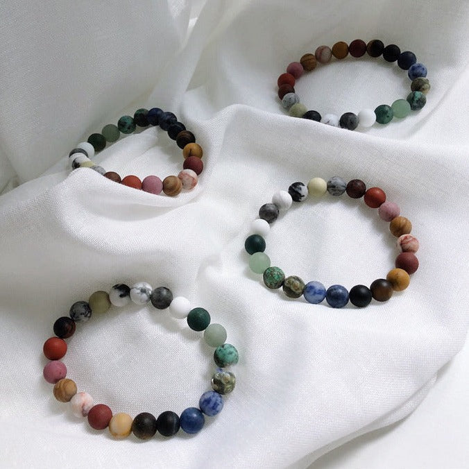 Planetary Bracelet in Natural Stone