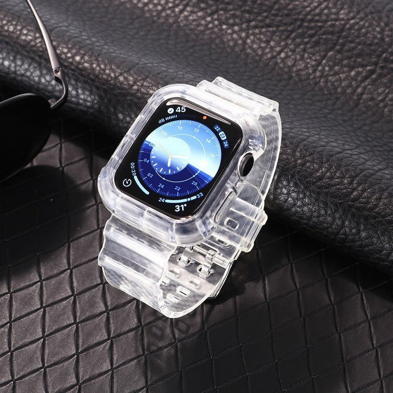 Bracelete Desportiva com Caixa Protetora para Apple Watch