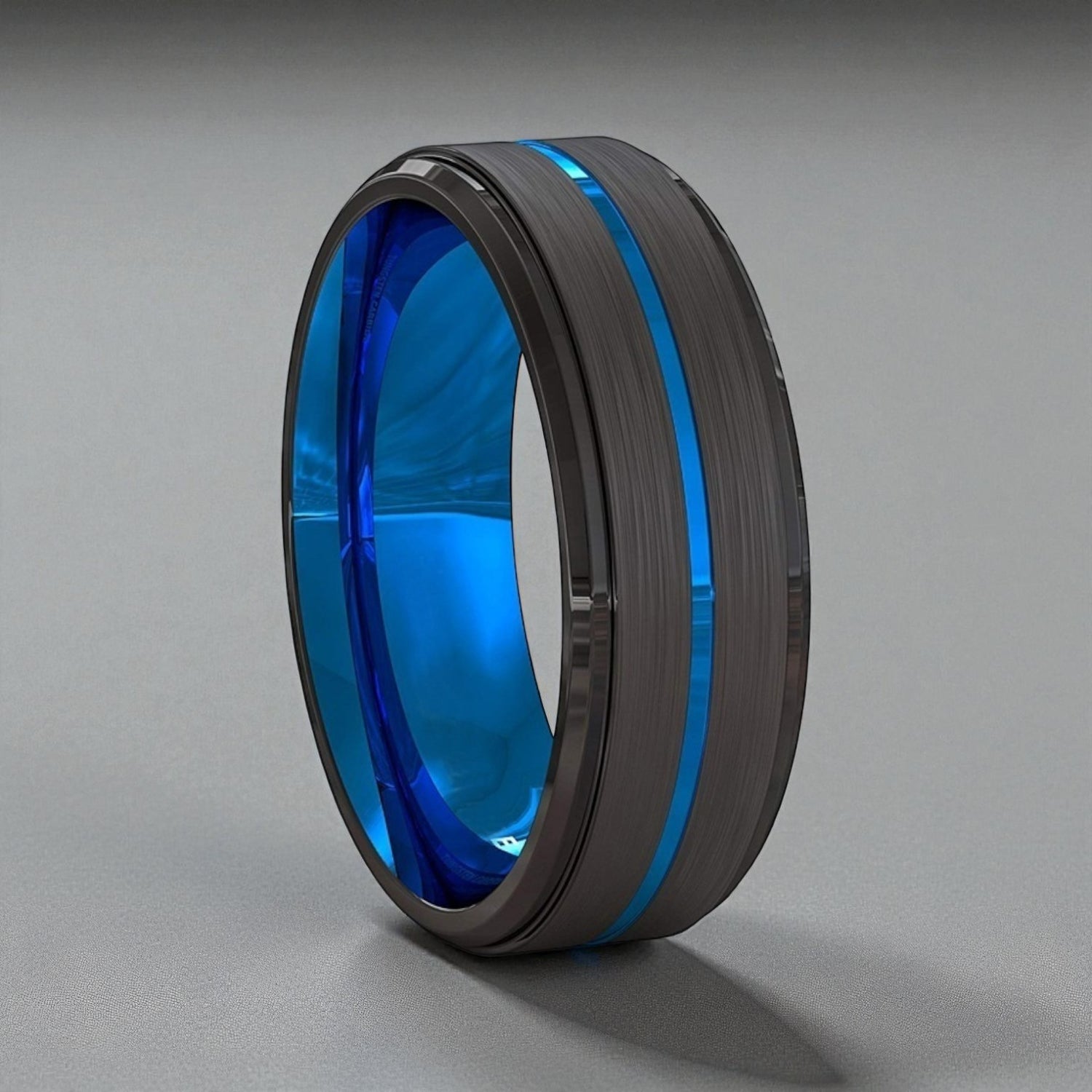 Anel em Aço de Tungsténio