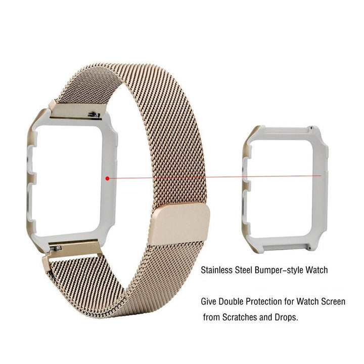 Bracelete Milanesa em Aço Inoxidável 316L para Apple Watch