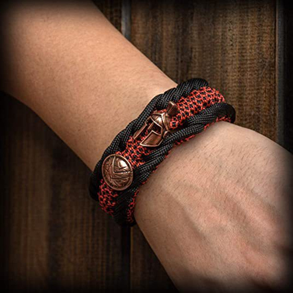 Pulseira de Sobrevivência Paracord Viking