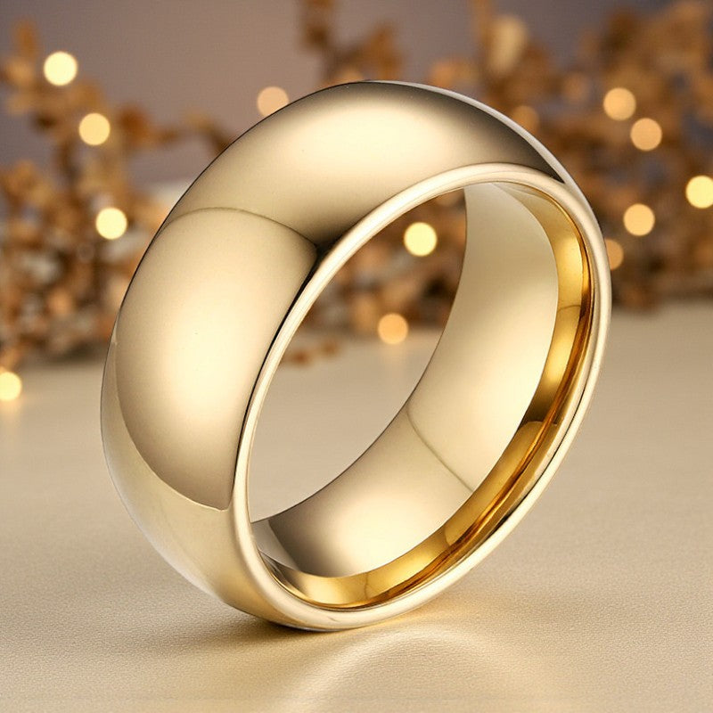 Anel em Aço de Tungsténio