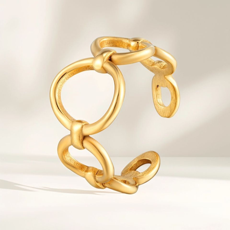 Anel Minimalista em Aço Titânio