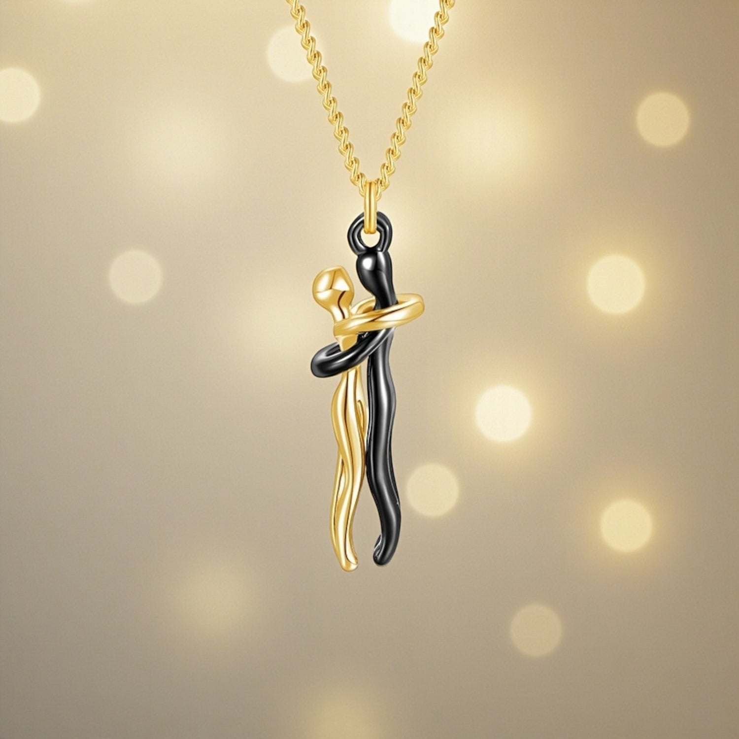 Colar Abraço com Gravação Personalizada