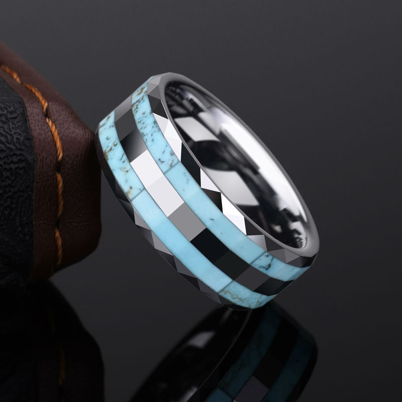 Anel em Aço de Tungsténio