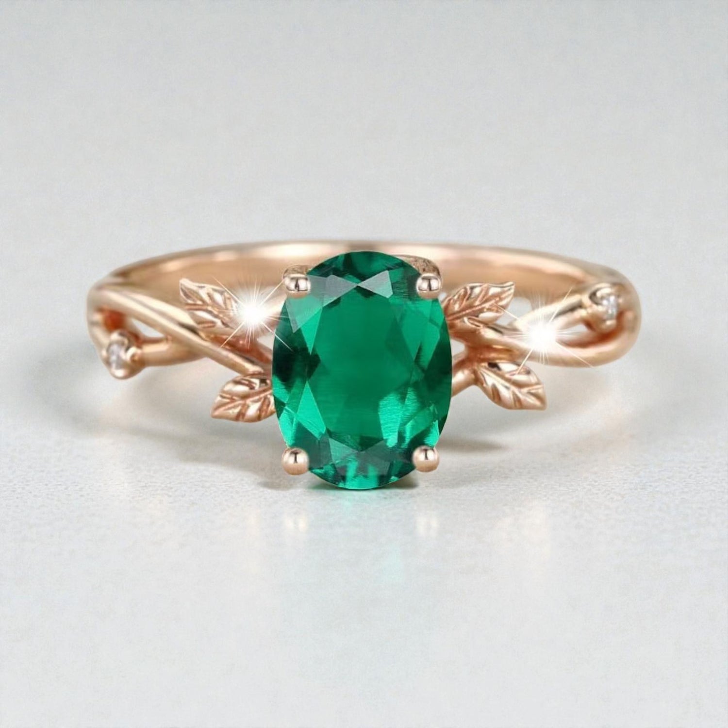 Anel Blossom com Zircónia