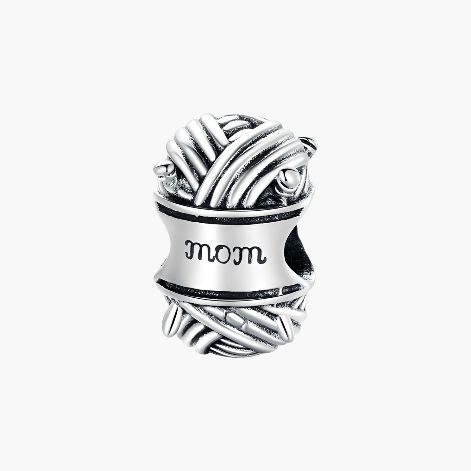Charm Novelo de Lã em Prata de Lei 925