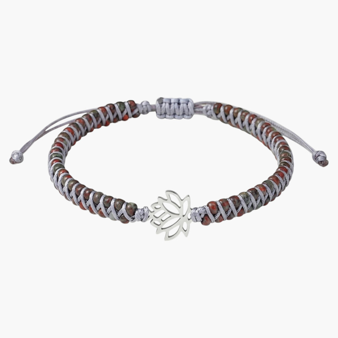 Pulseira Flor de Lótus Equilíbrio e Serenidade