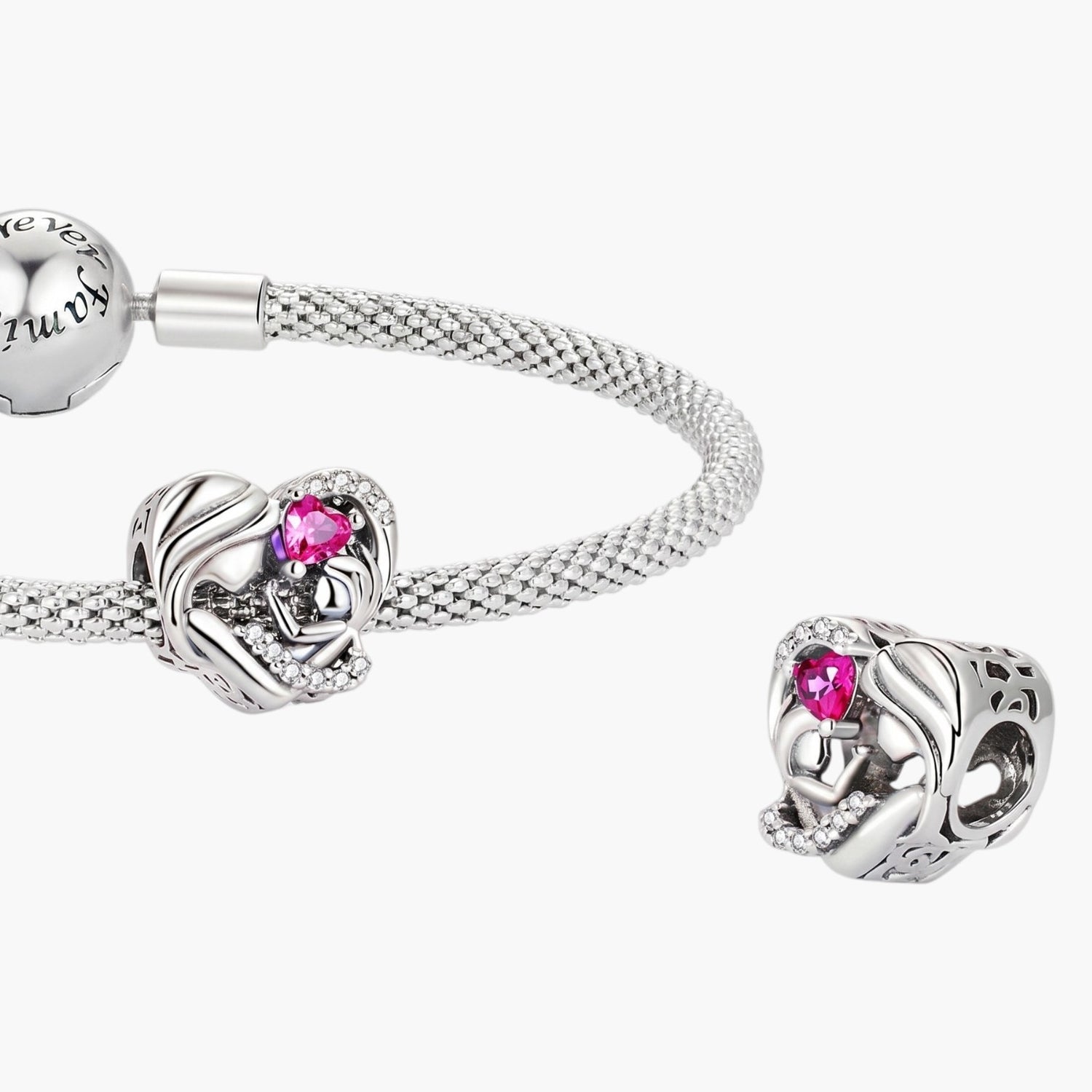 Charm Minimalista em Prata de Lei 925