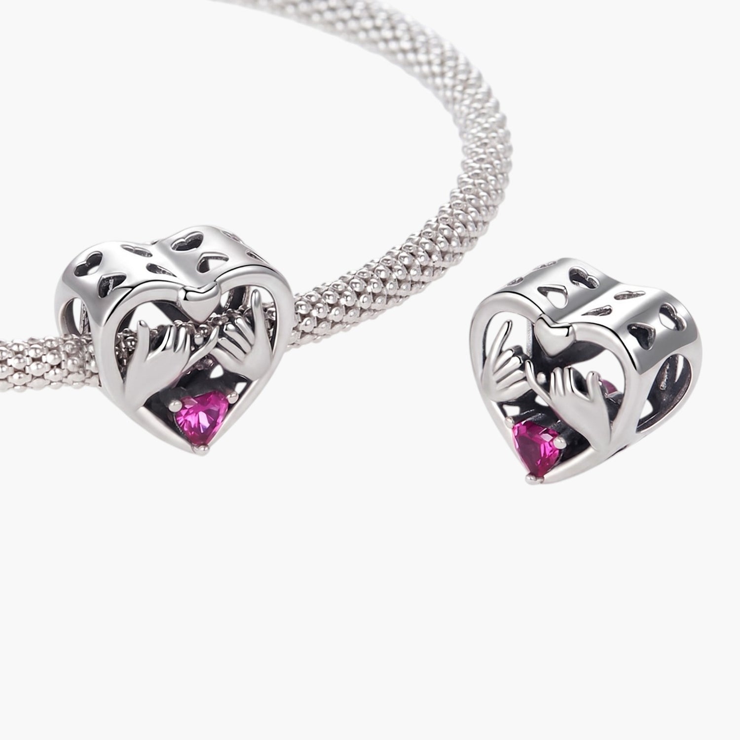 Charm Amor Eterno em Prata de Lei 925