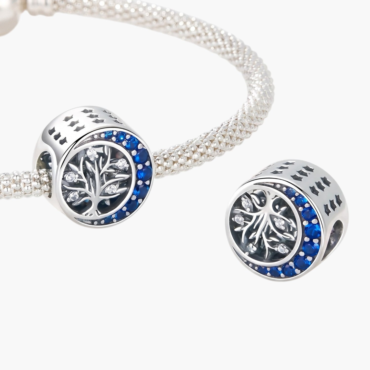 Charm Moon Life em Prata de Lei 925 com Zircónias
