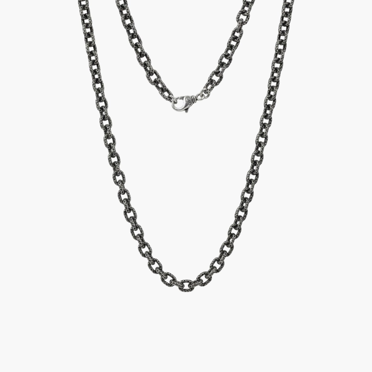 Colar Meteorito em Prata 925