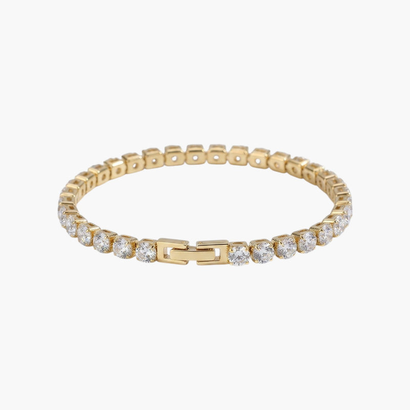 Pulseira Ténis Brilliance em Aço Inoxidável 316L