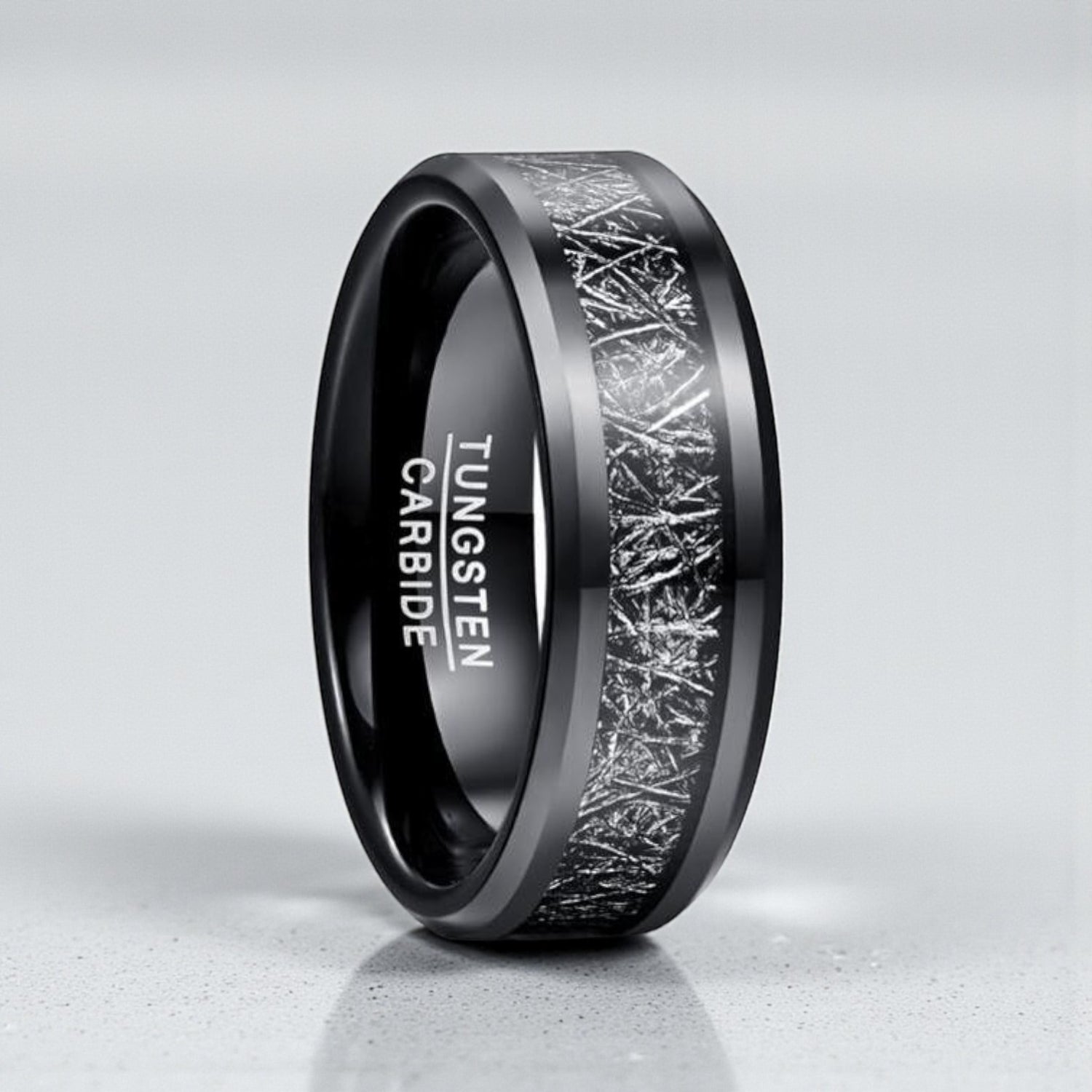 Anel em Aço de Tungsténio