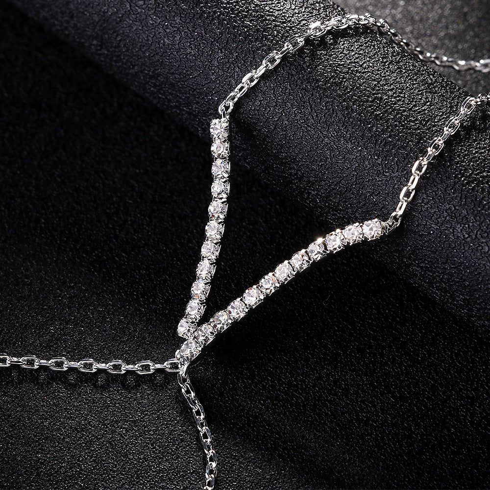 Pulseira em V Camada Dupla