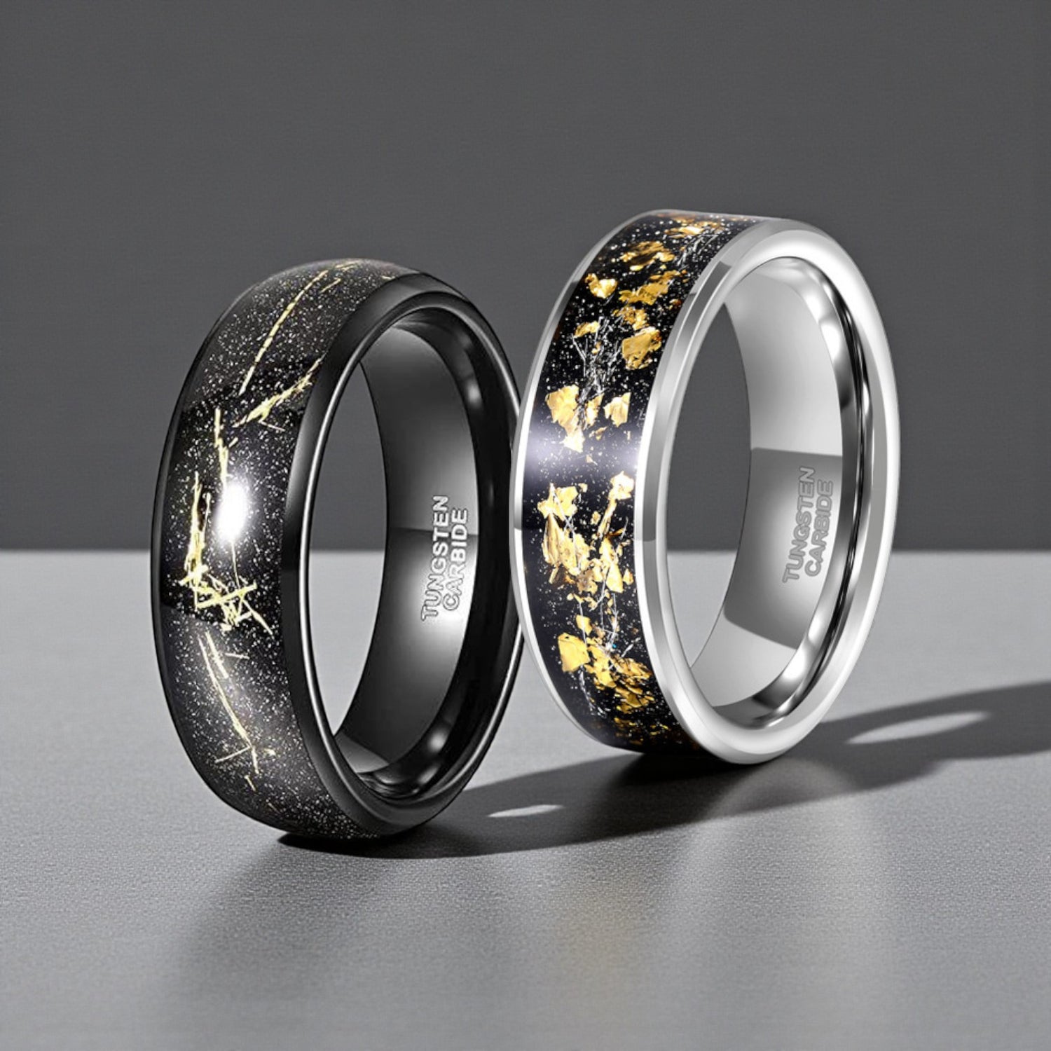 Anel em Aço de Tungsténio