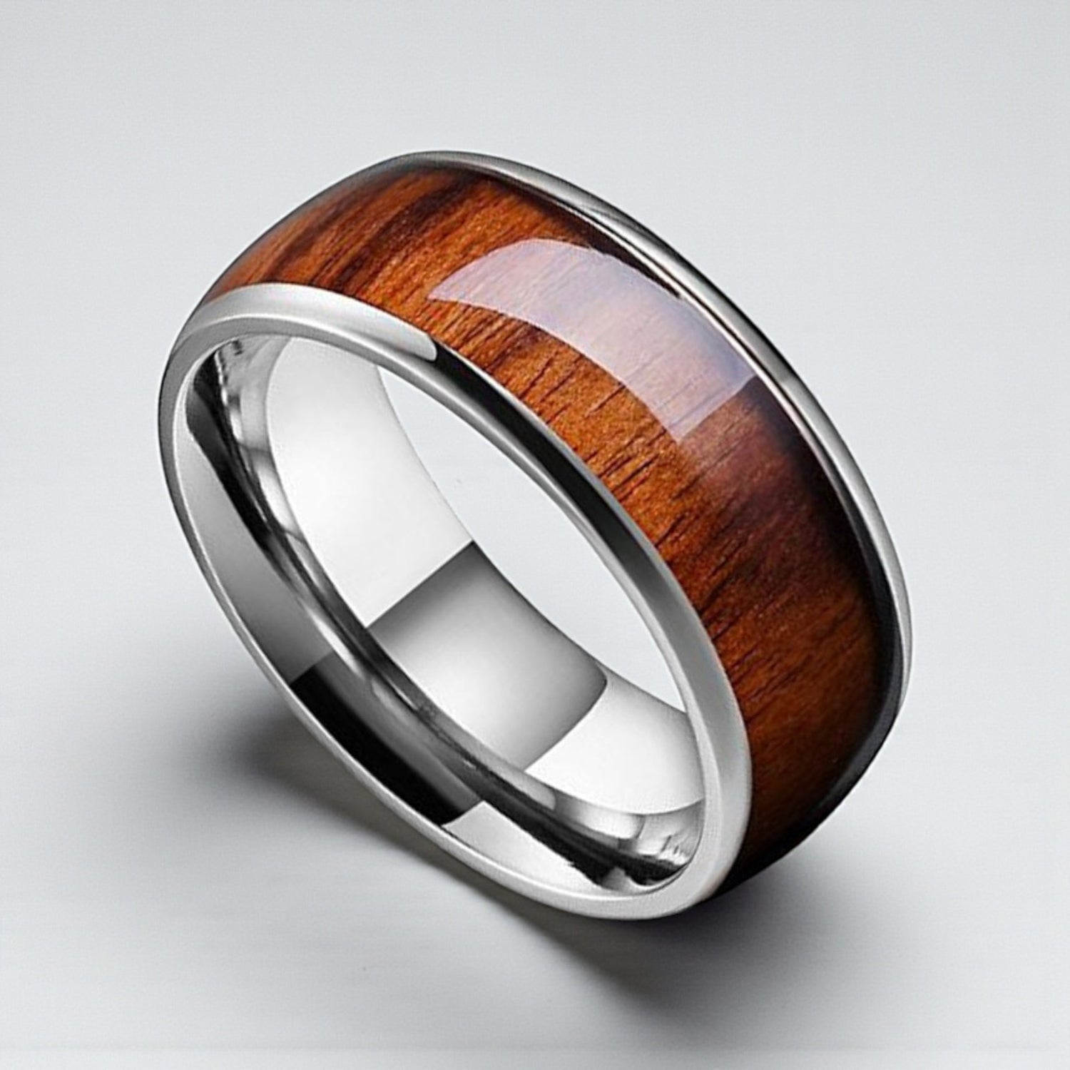 Anel em Aço de Tungsténio